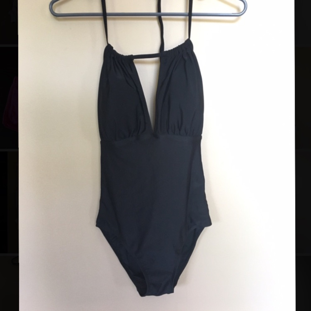 Black One Piece Swimsuit